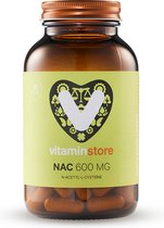Vitaminstore - NAC 600 mg - 60 Plantaardige capsules