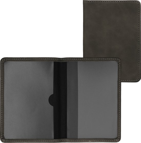 Fintie Hoes voor Autopapier Voertuig bewijs, Ultraslank Licht Premium Kunstleer Voertuigbewijs Etui Creditcardhouder voor Het Kentekenbewijs Identiteitskaart en Kaarten, Vintage Bruin