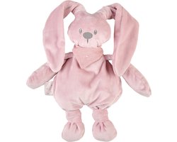 Nattou LAPIDOU Knuffel - Konijn - 30 cm - Oudroze
