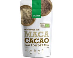 Purasana Maca & cacao poedermix vegan bio 200 Gram