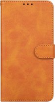 Bruin agenda book case hoesje - Xiaomi Redmi Note 13 4G