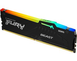 Kingston Technology FURY Beast 16GB 6000MT/s DDR5 CL30 DIMM RGB EXPO