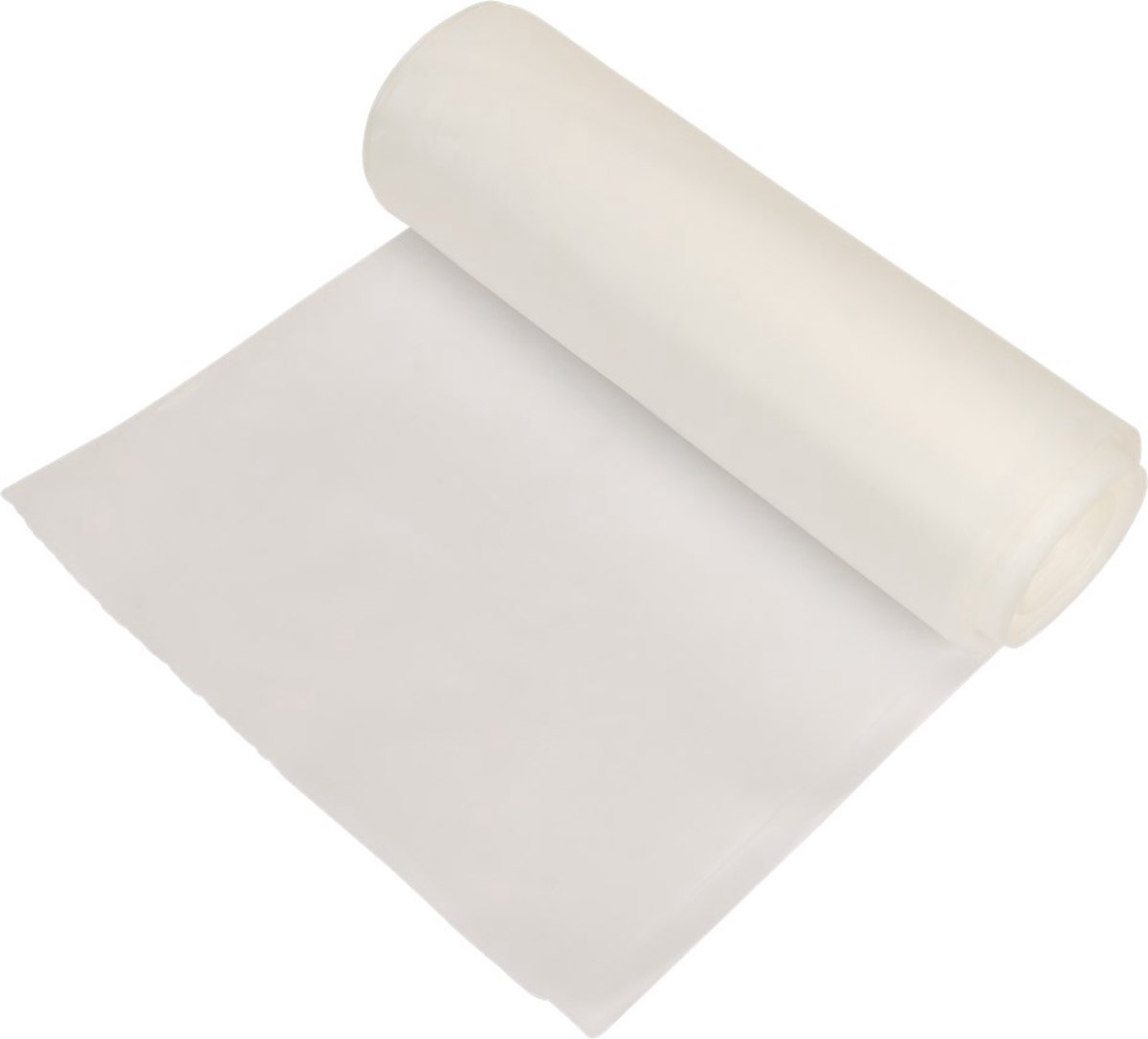 Goedkoopste Puinzak 50x70 cm 55L Transparant – Rol 20 stuks