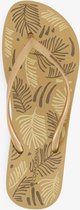 Copacabana dames teenslippers met print - Bruin - Maat 39