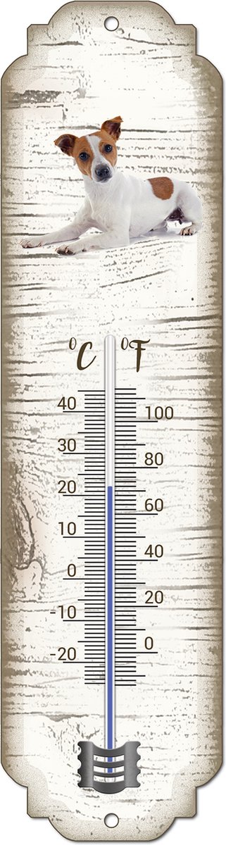 Thermometer: Jack Russel | Hondenras | Temperatuur binnen en buiten | -25 tot +45C
