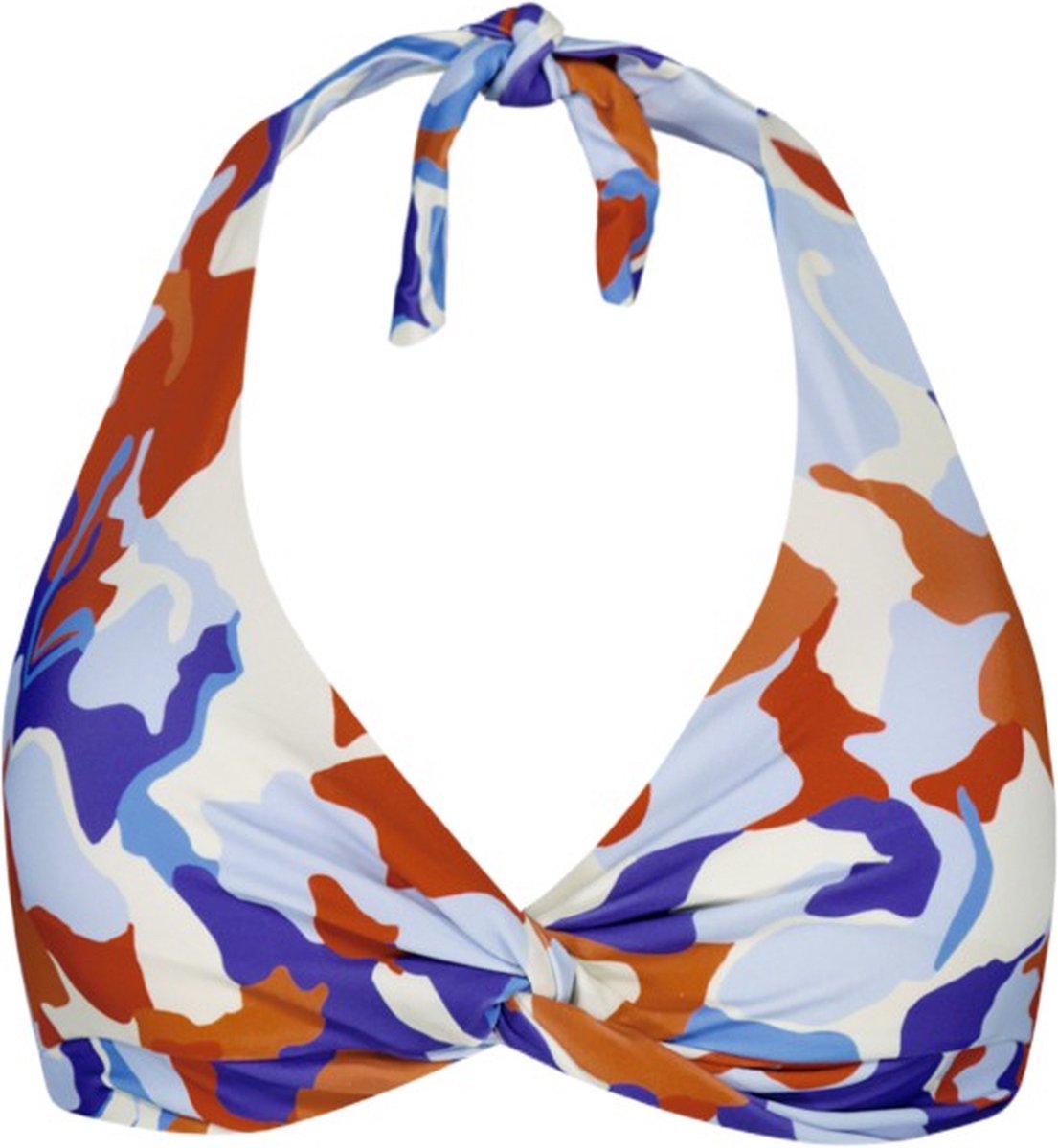 Barts Lunan Cross Halter Vrouwen Bikinitopje - Blauw