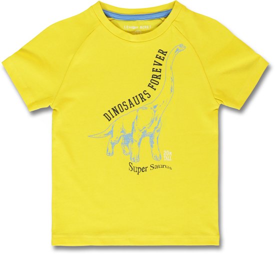 Lemon Beret t-shirt jongens - geel - 153392 - maat 134
