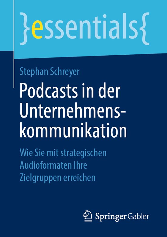 essentials- Podcasts in der Unternehmenskommunikation - cover