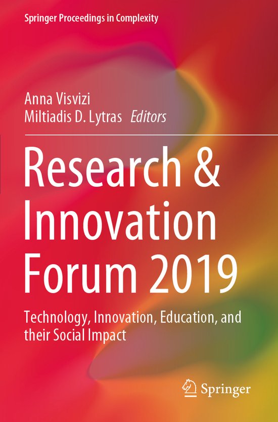 Research Innovation Forum 2019 - cover