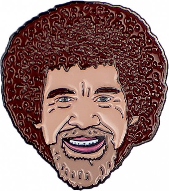 UPG Pins - Bob Ross and Happy Little Tree