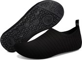 YONO Chaussures aquatiques pour Adultes - Chaussures de Natation Antidérapantes Femme et Homme - Zwart - Taille 44-45