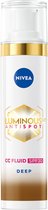 NIVEA Cellular LUMINOUS630 CC Fluid Cream met SPF 30 - Dark - Anti-Pigmentvlekken Crème - 40ml