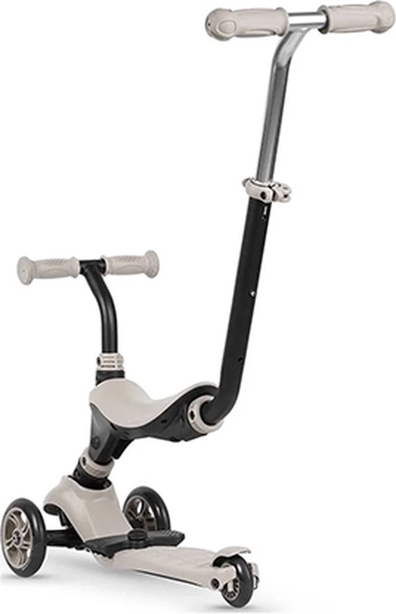 Qplay Sema Step Scoot and Ride - 5-in-1 balansscooter met scooteropties- Beige — afbeelding 7