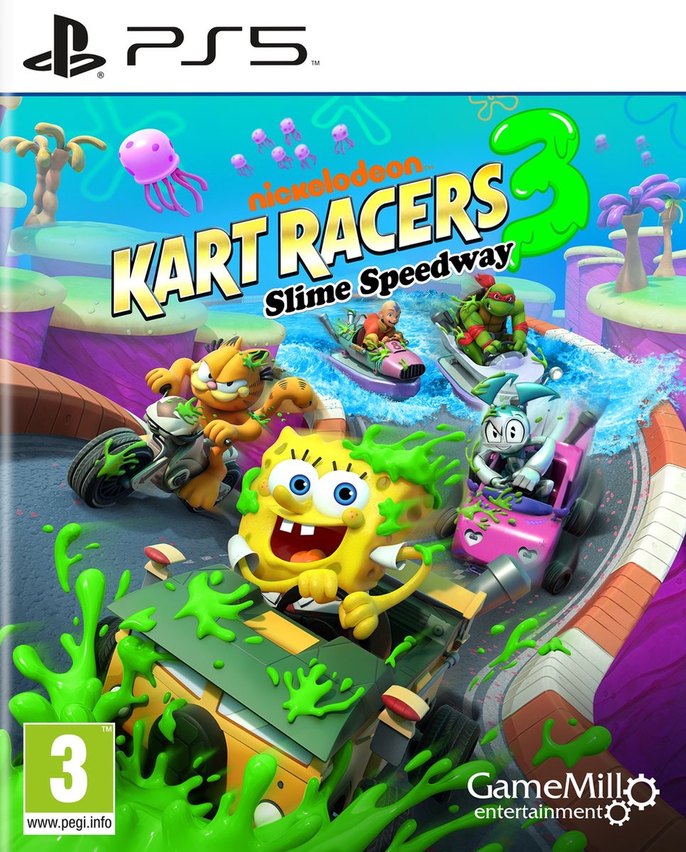 Nickelodeon Kart Racers 3: Slime Speedway - PS5 thumbnail 2