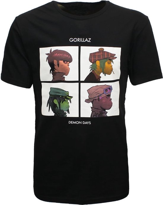 Gorillaz Demon Days Album Cover T-Shirt - Officiële Merchandise