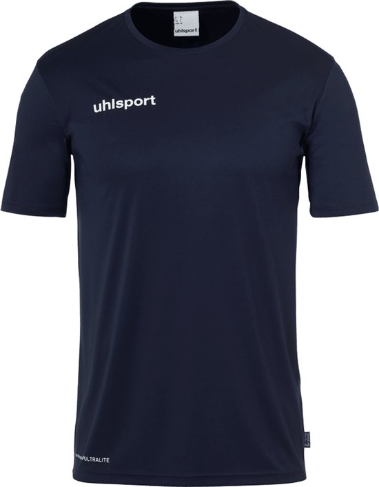 Uhlsport Essential Functioneel T-Shirt Kinderen - Marine / Wit | Maat: 128