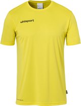 Uhlsport Essential Functioneel T-Shirt Heren - Geel / Zwart | Maat: M