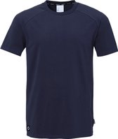 Uhlsport Id T-Shirt Heren - Marine / Zwart | Maat: M