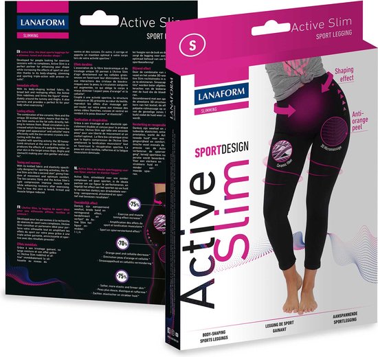 Lanaform - Active Slim (XL) - Afslankbroek - Sportleggings - Sport Shapewear - Afslankende Legging - Push Up Legging - Sportbroek Dames van Merkloos — afbeelding 5