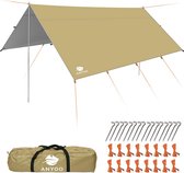Ripstop Regenopvang Strandtent Hangmat Zonwering Lichtgewicht waterdichte bescherming voor kamperen Wandelen