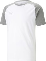 Puma Team Cup Casuals T-Shirt Heren - Wit | Maat: L