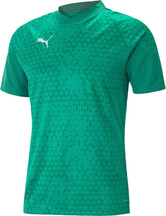 Puma Team Cup T-Shirt Heren - Groen | Maat: M