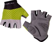 Nalini Unisex Fietshandschoenen zomer - wielrenhandschoenen korte vingers Groen Zwart - NEW SUMMER GLOVE Evolution green/Black - XXL