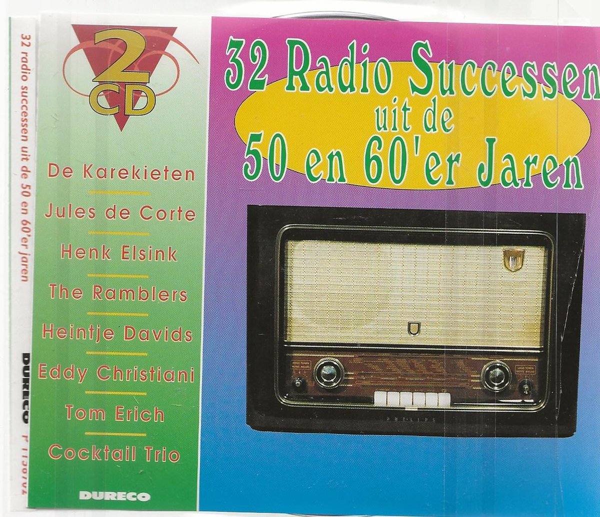 32 RADIOSUCCESSEN JAREN 50 en 60