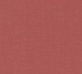 Uni kleuren behang Profhome 387462-GU vliesbehang hardvinyl warmdruk in reliëf licht gestructureerd in used-look mat rood zalmrood 5,33 m2