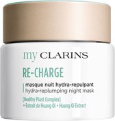 CLARINS - Masque de nuit hydratant Re-Charge pour peau repulpée - 50 ml - Masque