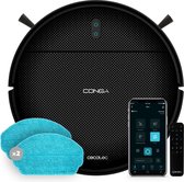 Cecotec Conga 999 - 5in1 Robotstofzuiger met app- en afstandsbediening - Veegt, stofzuigt, dweilt, reinigt en droogt de vloer - 1000 Pa - 2 uur werking