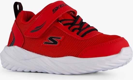 Skechers Nitro Sprint jongens sneakers rood - Maat 21