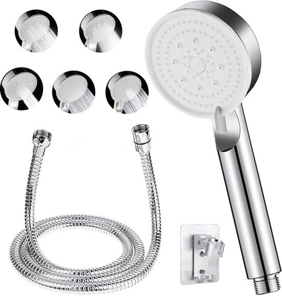 Luxiba Douchekop, drukverhogende universele douchekop, douchekop met