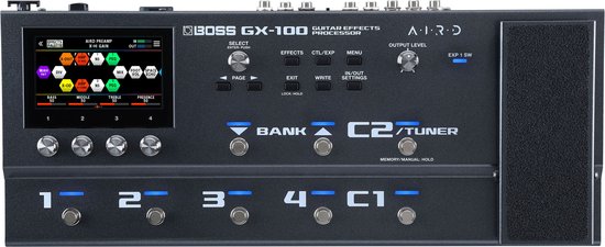 【STK】BOSS GX-100 Boss GX-100 - Gitaar effect processor - Zwart | bol