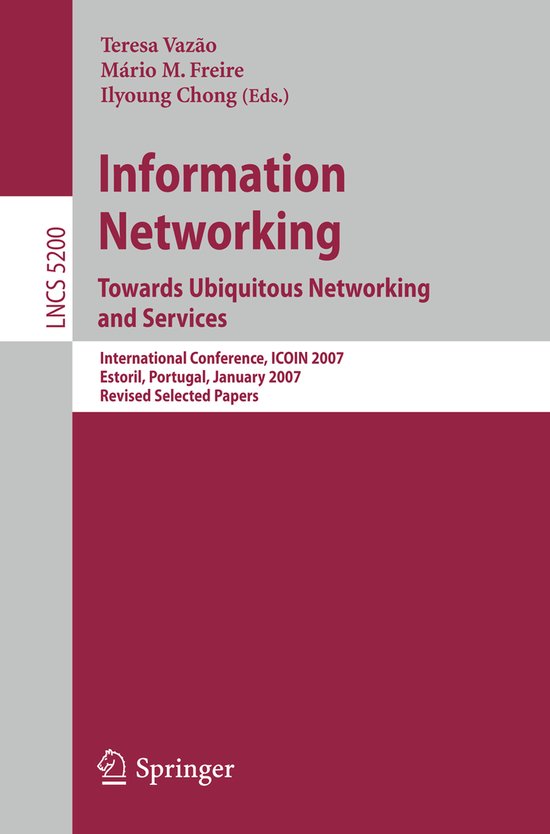 Information Networking. Towards Ubiquitous Networking And Se ... - cover
