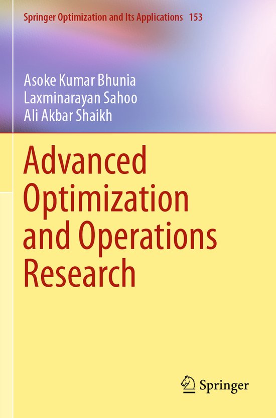 Advanced Optimization and Operations Research - cover