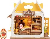 Robotime Rolife Teddy's Breadbox - DS033 - Knutselen - DIY - Miniatuur - Hobby - Miniatuurhuisje - Creatief