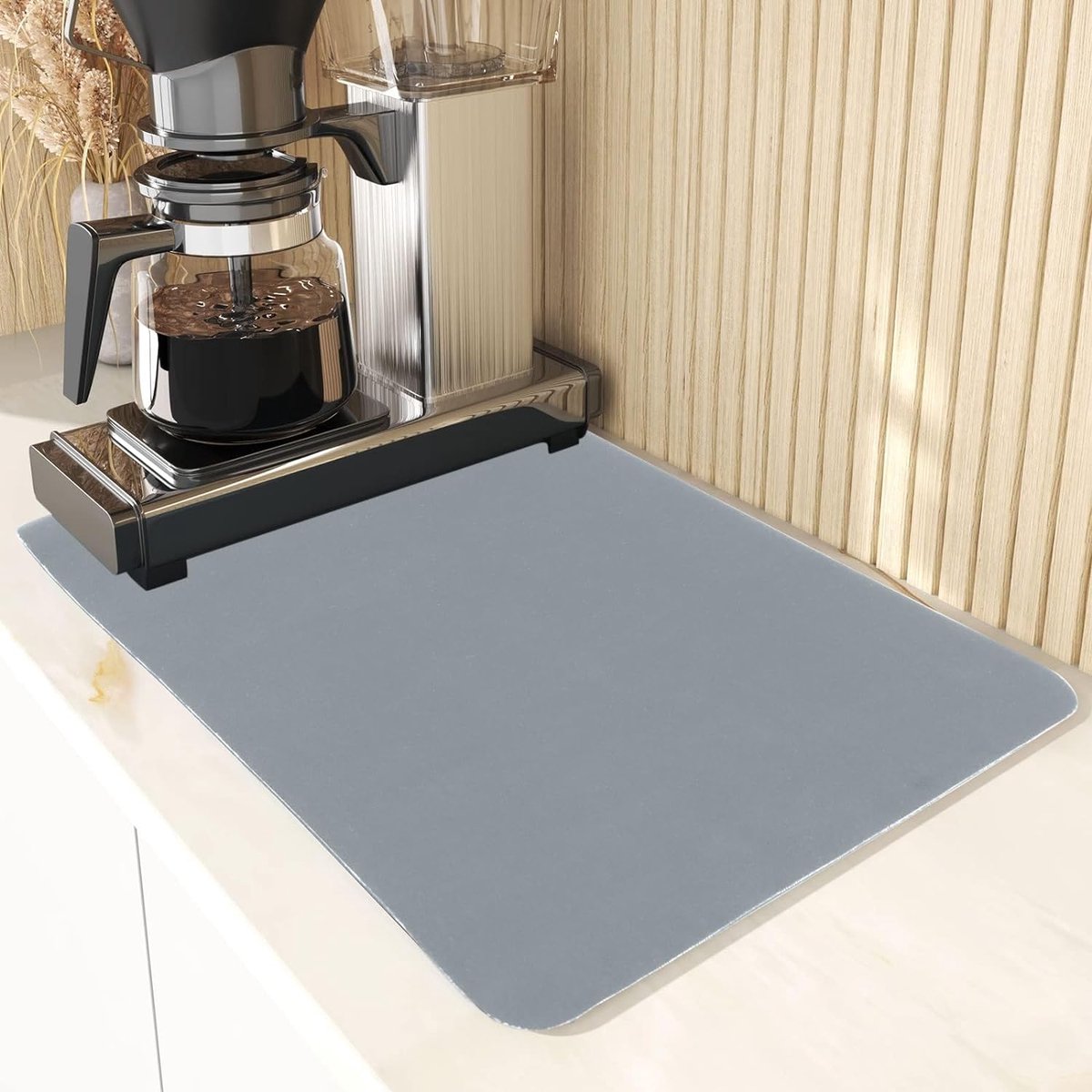 Goedkoopste Koffiemachinemat Vaatdroogmat Absorberende antislipmat voor koffiebar Vaatdroogmat