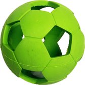 Ballon de football en caoutchouc Flamingo - Jouet pour chien - 6 cm - Rouge