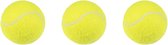 Flamingo Smash - Speelgoed Honden - Hs Tennisbal Smash Geel 6cm 3stuks - 3st - 121942 - 3st