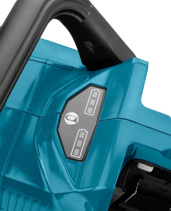 Makita DUC355PG2J 2x18V Li-Ion accu kettingzaag set (2x 6,0Ah) incl. Mbox - 35cm - koolborstelloos — afbeelding 5