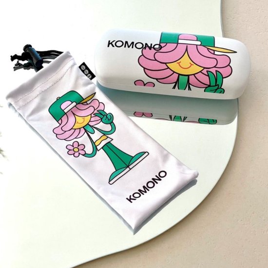 KOMONO Kinder Zonnebril MATTY 2-5 Jaar S Ivory van Komono — afbeelding 4