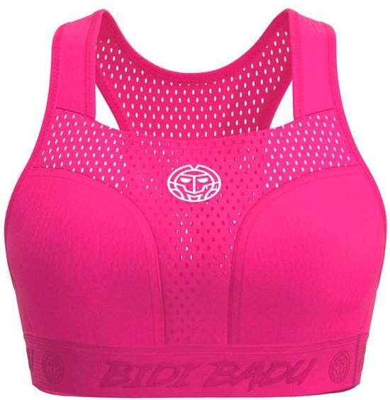 BIDI BADU Crew High Support Bra - pink Sport BH's Damen