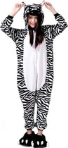 Combinaison Zebra taille XL - Animaux - Vêtements d'habillage Adultes - femmes - hommes - enfants - Costume maison