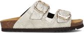 Scholl Slippers / Slides Dames - Noelle synthetic - Goud - Maat 38