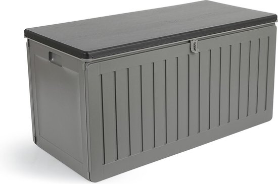 Foto: 909 outdoor premium opbergbox uv bestendig vorstvrij waterdicht 270l 109x52x55 cm grijs