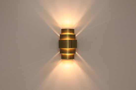 Applique Artdelight Rolls - bronze doré - 2 x raccord G9