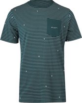 Brunotti Axle-Stripe Heren T-shirt - Groen - XL