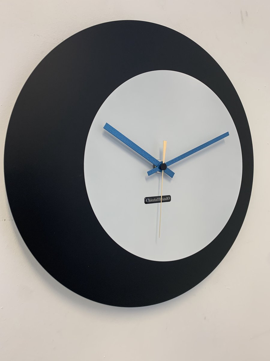 ChantalBrandO wandklok ECLIPS Modern Design