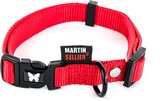MARTIN SELLIER | Martin Sellier Halsband Nylon Rood Verstelbaar